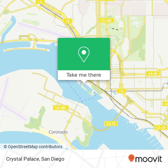 Mapa de Crystal Palace