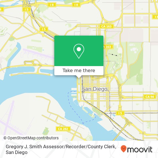 Gregory J. Smith Assessor / Recorder / County Clerk map