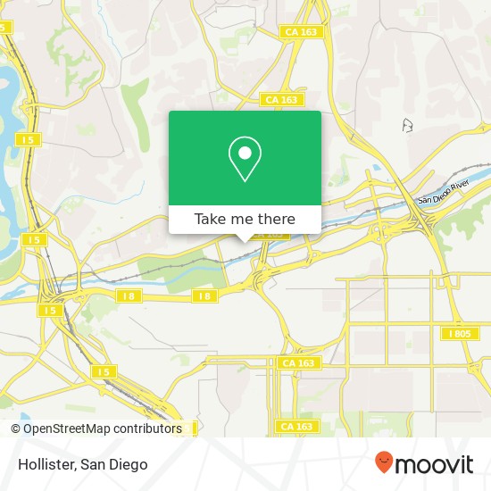 Hollister map
