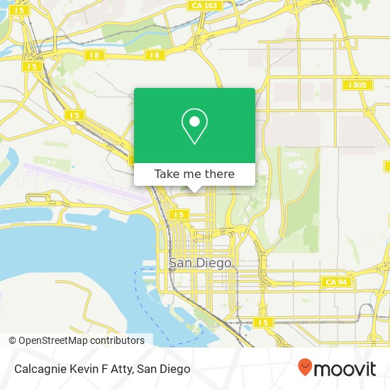 Calcagnie Kevin F Atty map