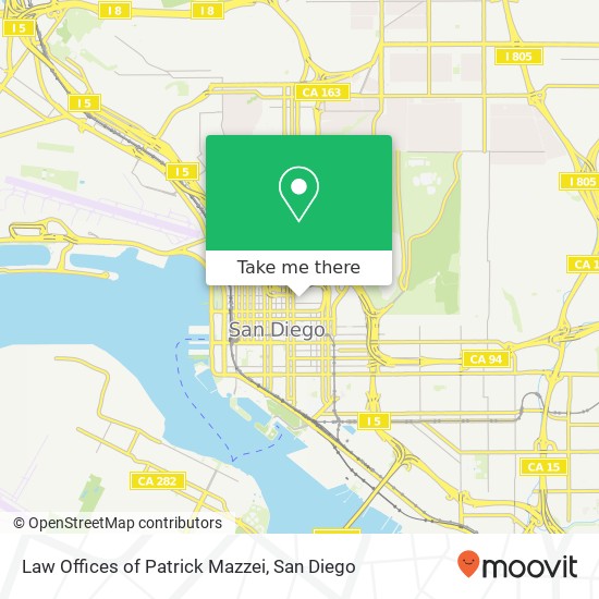 Law Offices of Patrick Mazzei map