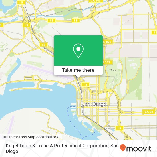 Mapa de Kegel Tobin & Truce A Professional Corporation