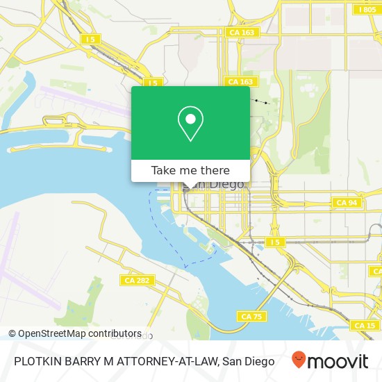 PLOTKIN BARRY M ATTORNEY-AT-LAW map