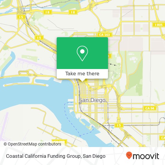 Coastal California Funding Group map