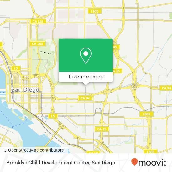 Mapa de Brooklyn Child Development Center