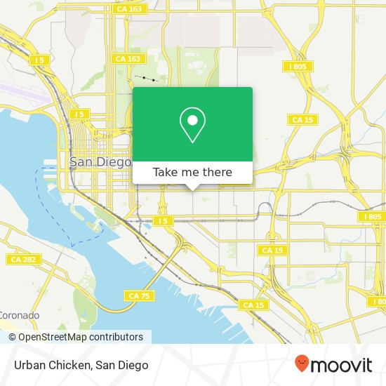 Urban Chicken map