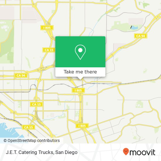 J.E.T. Catering Trucks map