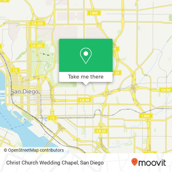 Mapa de Christ Church Wedding Chapel