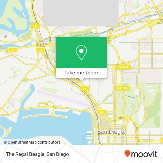The Regal Beagle map