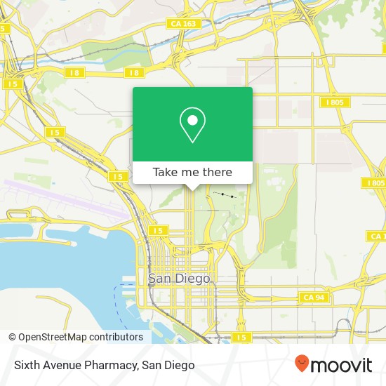 Sixth Avenue Pharmacy map