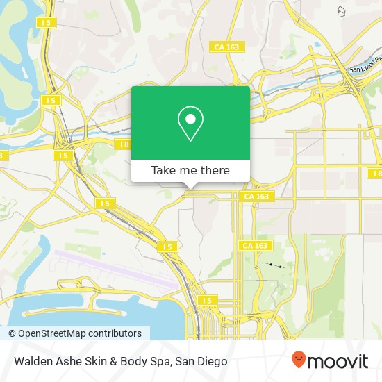 Walden Ashe Skin & Body Spa map