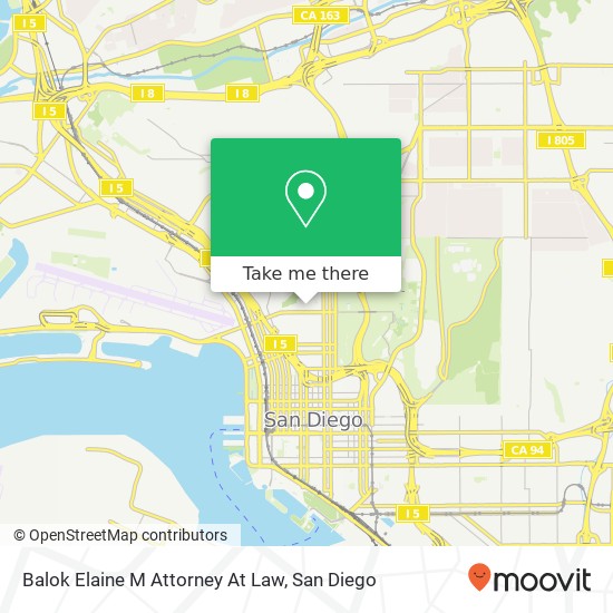 Balok Elaine M Attorney At Law map