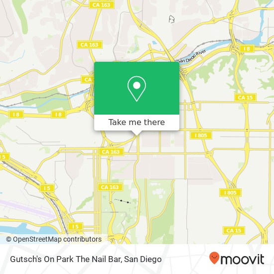 Gutsch's On Park The Nail Bar map