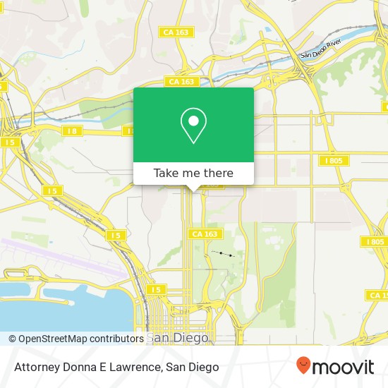 Mapa de Attorney Donna E Lawrence