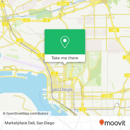 Mapa de Marketplace Deli