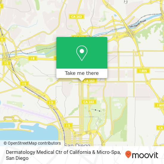 Mapa de Dermatology Medical Ctr of California & Micro-Spa