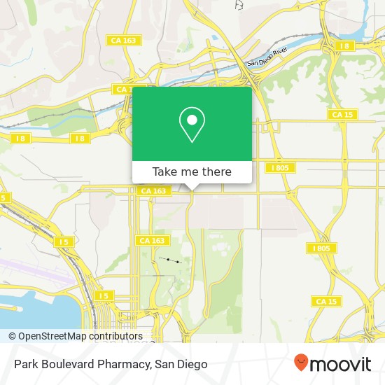 Park Boulevard Pharmacy map