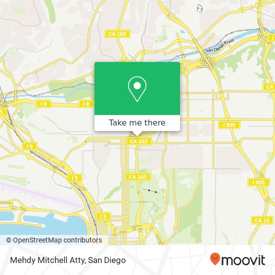 Mehdy Mitchell Atty map