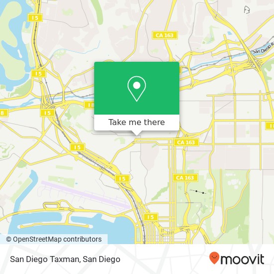 San Diego Taxman map