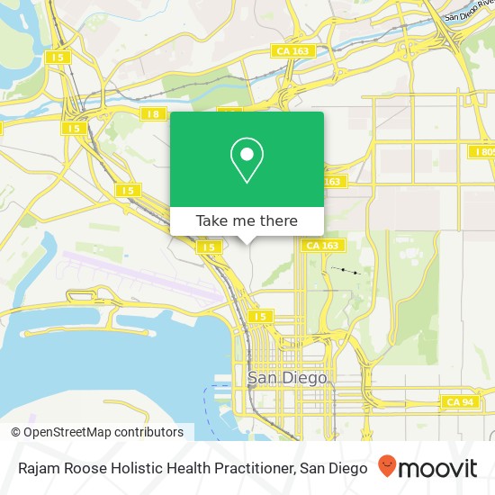 Rajam Roose Holistic Health Practitioner map