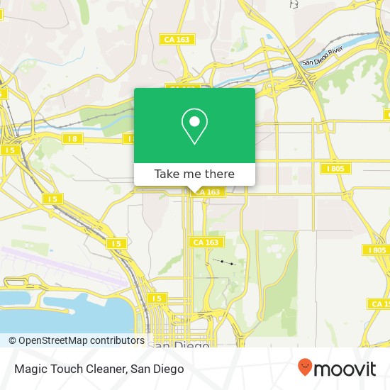 Mapa de Magic Touch Cleaner