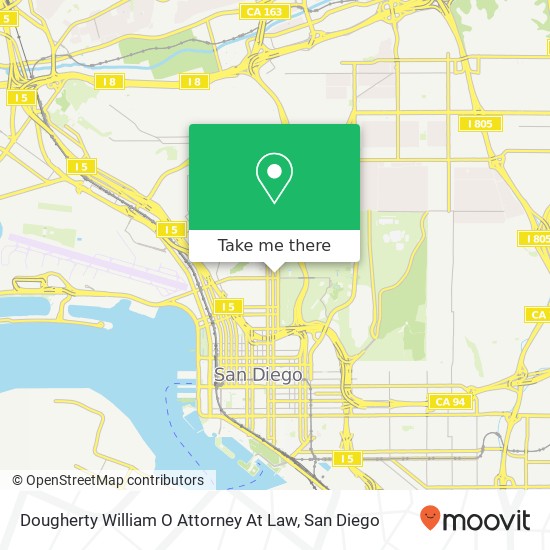 Dougherty William O Attorney At Law map