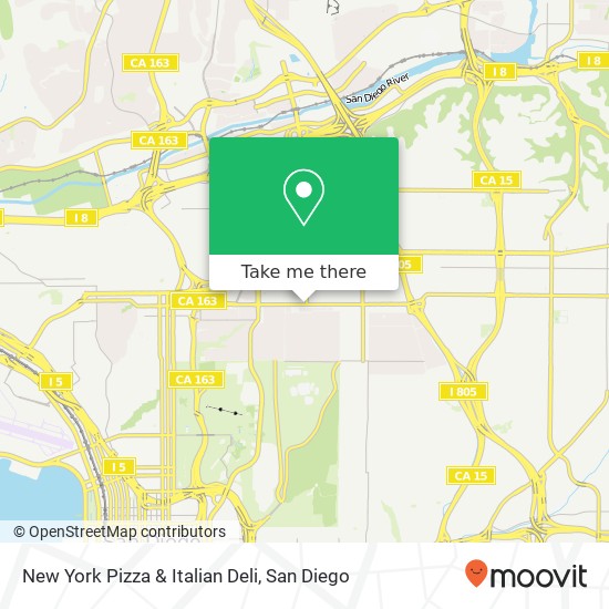 New York Pizza & Italian Deli map