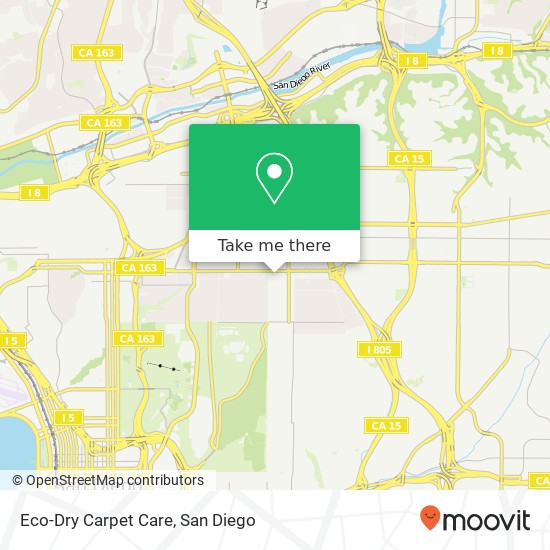 Eco-Dry Carpet Care map