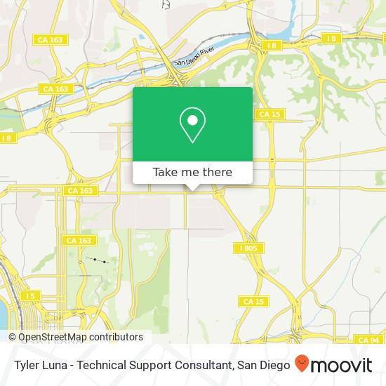 Tyler Luna - Technical Support Consultant map
