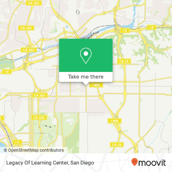 Legacy Of Learning Center map