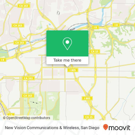New Vision Communications & Wireless map