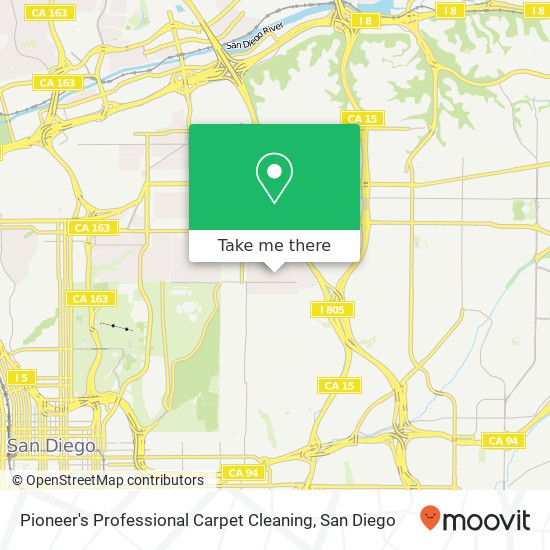 Mapa de Pioneer's Professional Carpet Cleaning