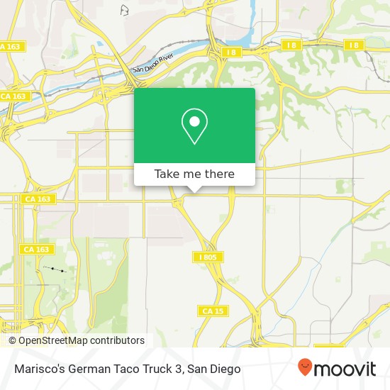 Mapa de Marisco's German Taco Truck 3