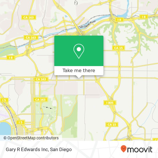 Gary R Edwards Inc map