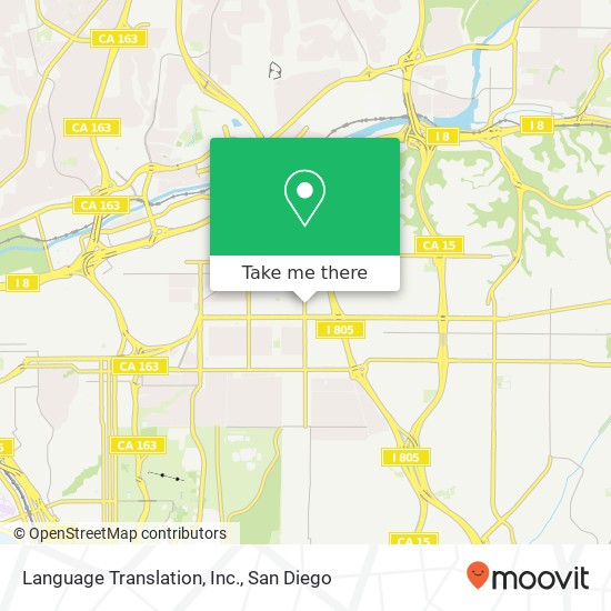 Language Translation, Inc. map
