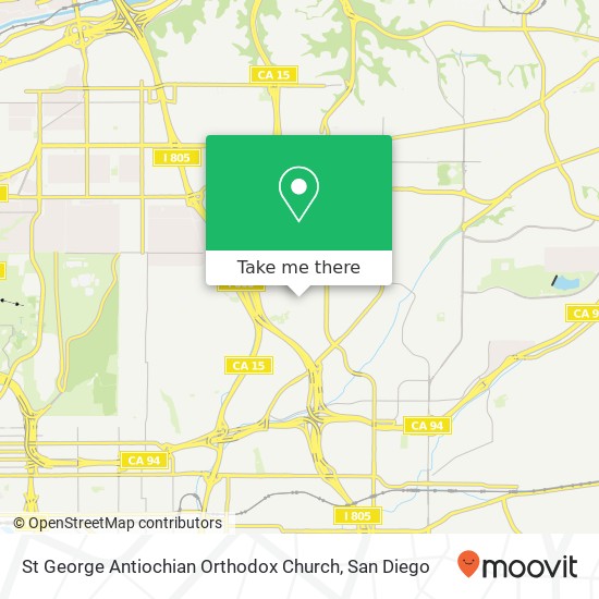 St George Antiochian Orthodox Church map