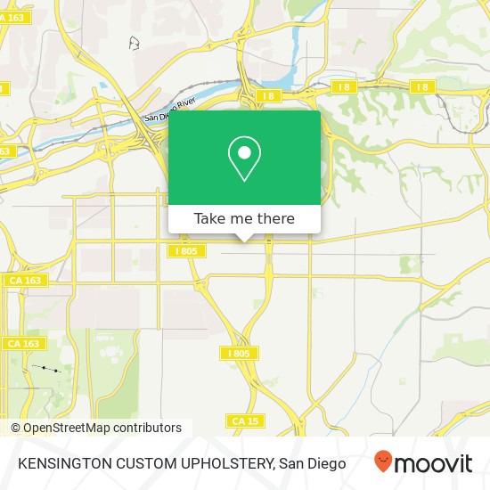 Mapa de KENSINGTON CUSTOM UPHOLSTERY