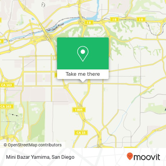 Mini Bazar Yamima map