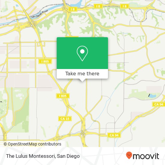 Mapa de The Lulus Montessori