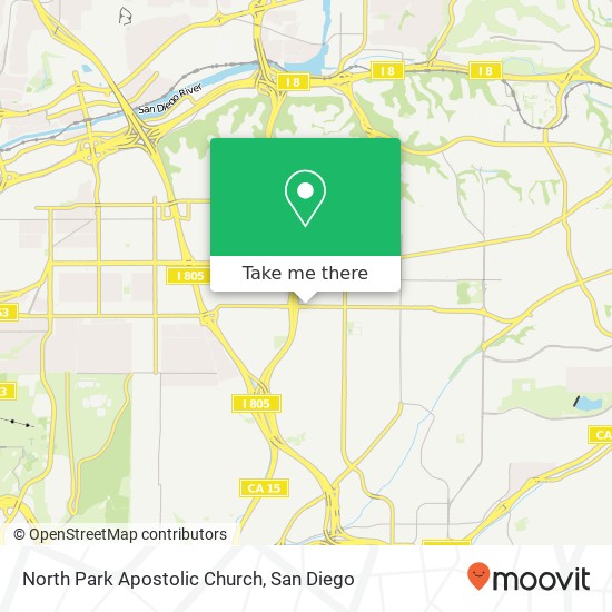 North Park Apostolic Church map