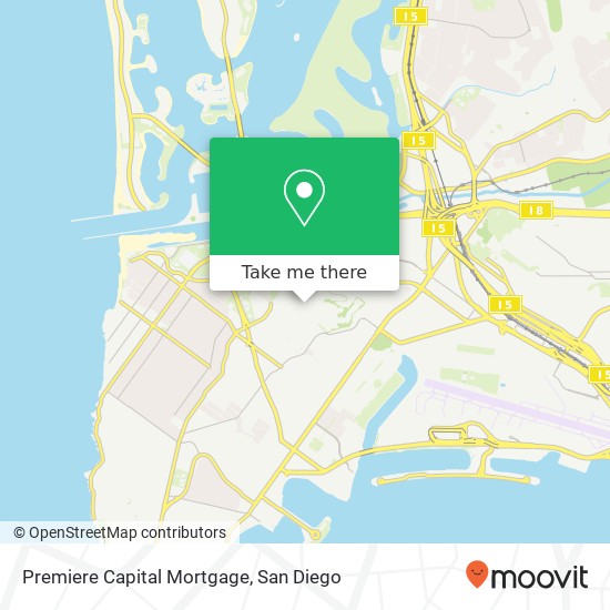 Premiere Capital Mortgage map