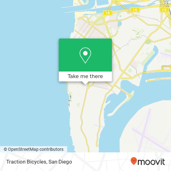 Mapa de Traction Bicycles