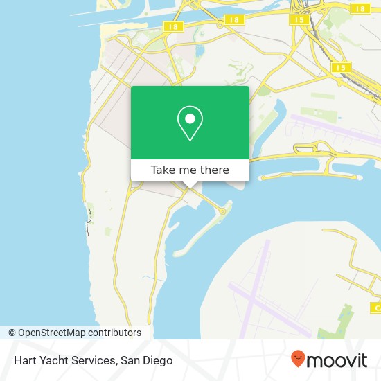 Hart Yacht Services map