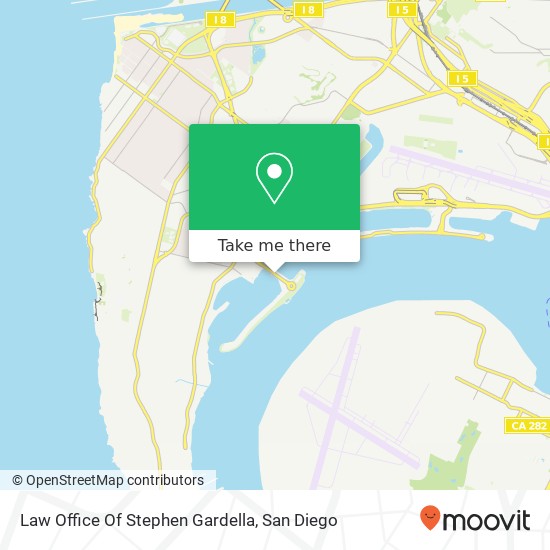 Mapa de Law Office Of Stephen Gardella