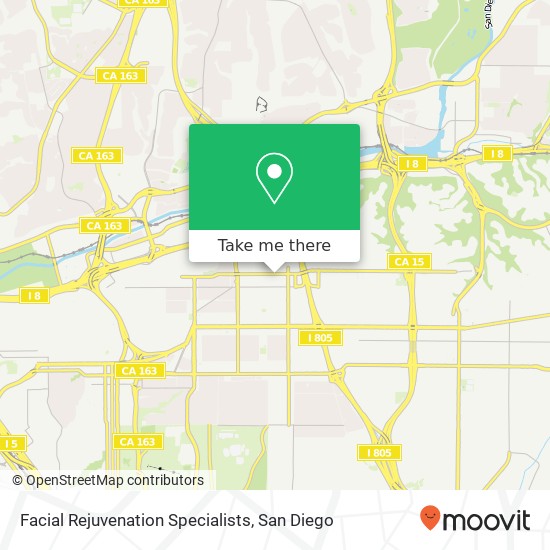 Facial Rejuvenation Specialists map