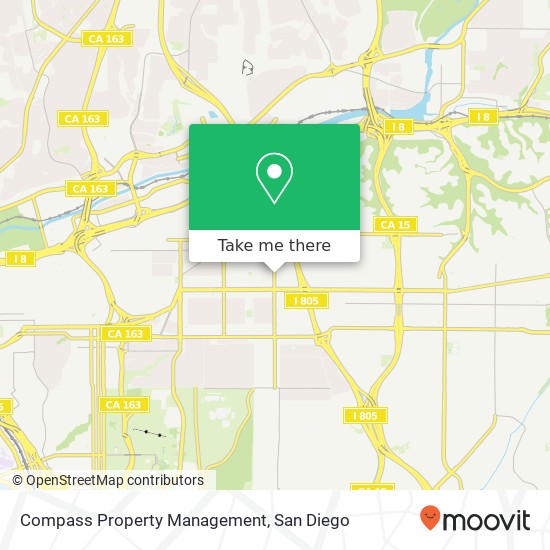 Compass Property Management map