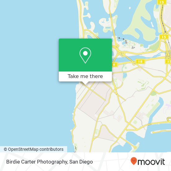 Birdie Carter Photography map