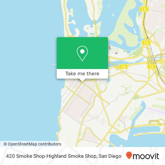 420 Smoke Shop-Highland Smoke Shop map