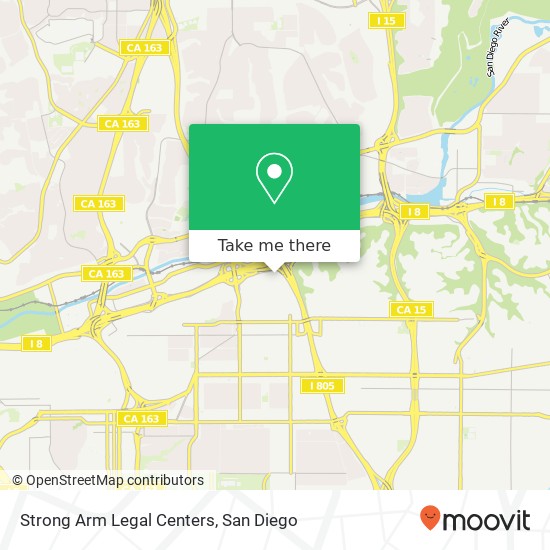 Mapa de Strong Arm Legal Centers