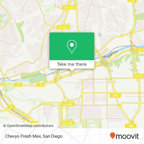 Chevys Fresh Mex map